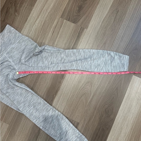 Lululemon Train Times 7/8 Pant leggings *25" size 6 women’s grey mesh W5AOOS - Picture 5 of 8